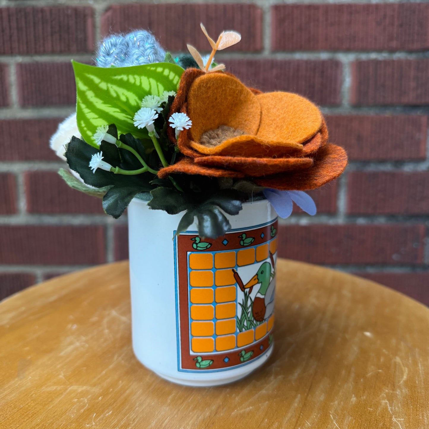 Country Feelin Duck Mug Bouquet