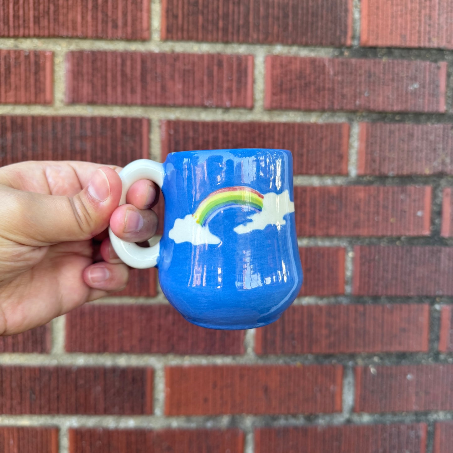 Handmade Rainbow Mug (Small)