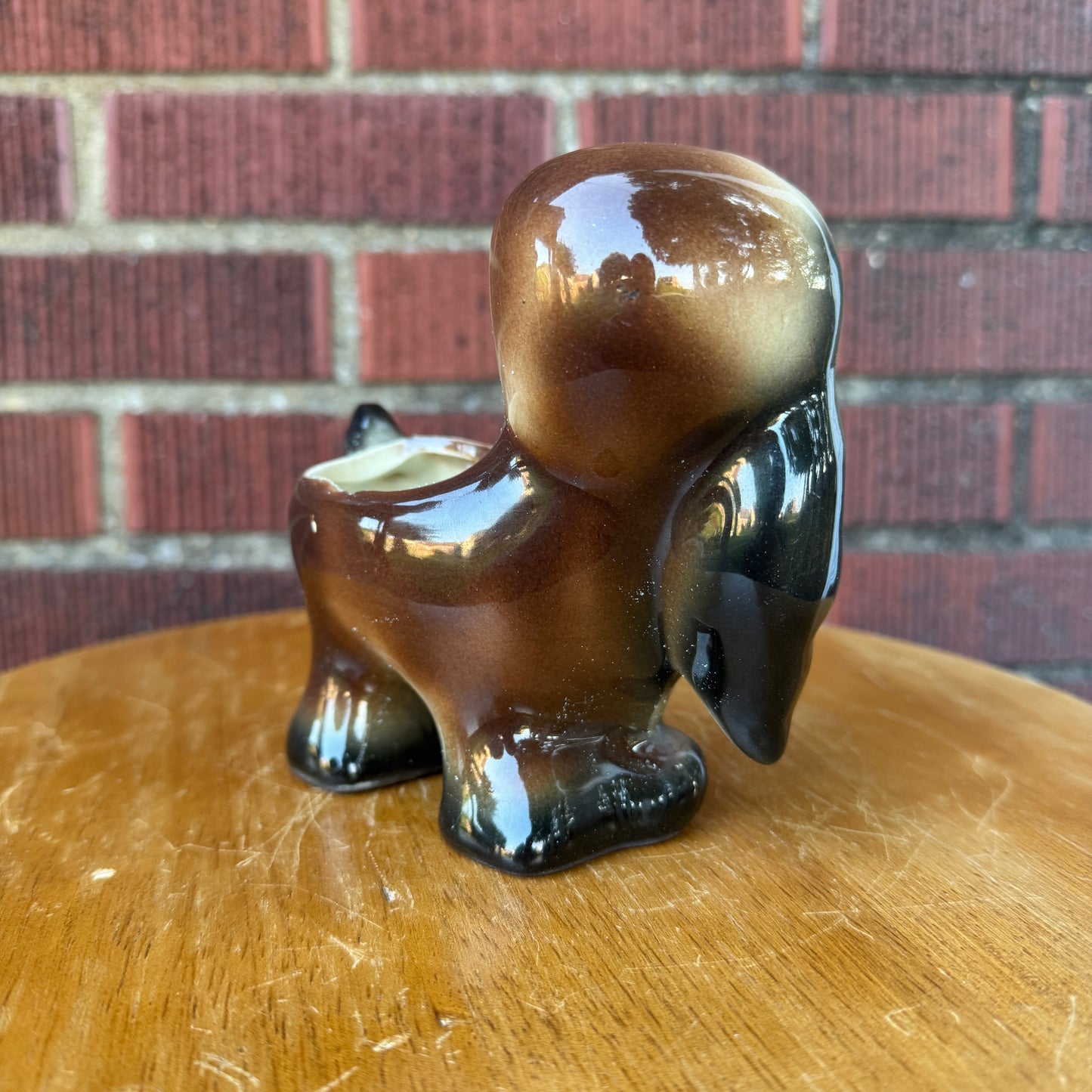 Vintage Sad Puppy Dog Eyes Planter
