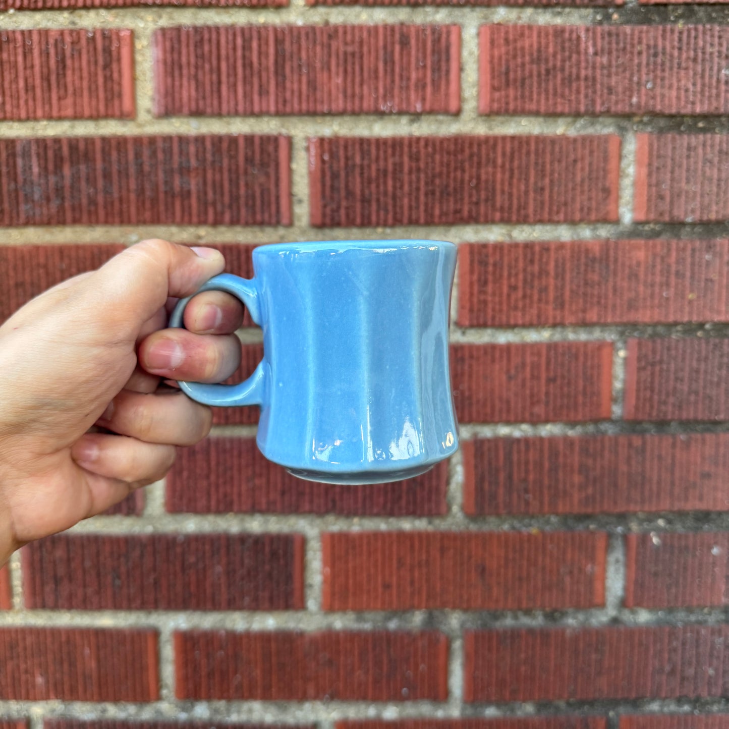 Vintage Homer Laughlin Blue Coffee Mug