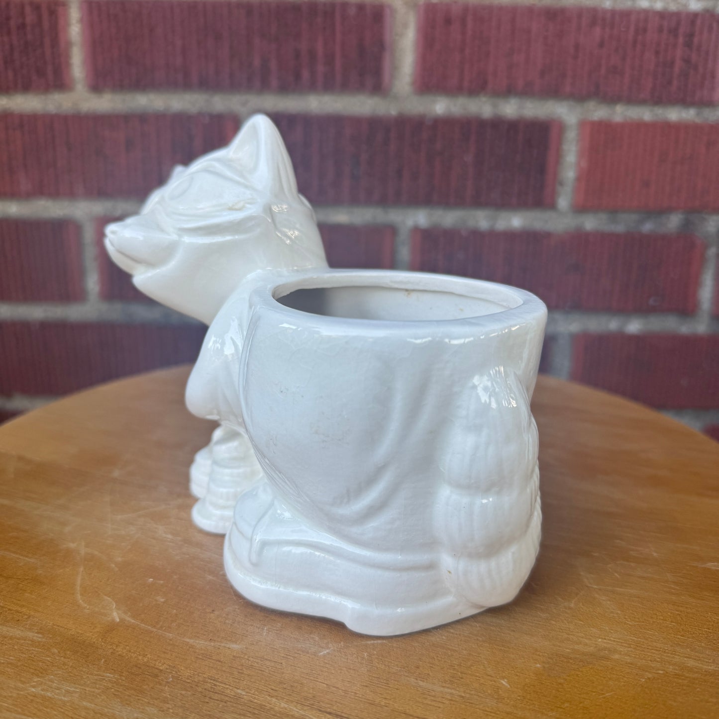 Vintage Raccoon Bandit Planter