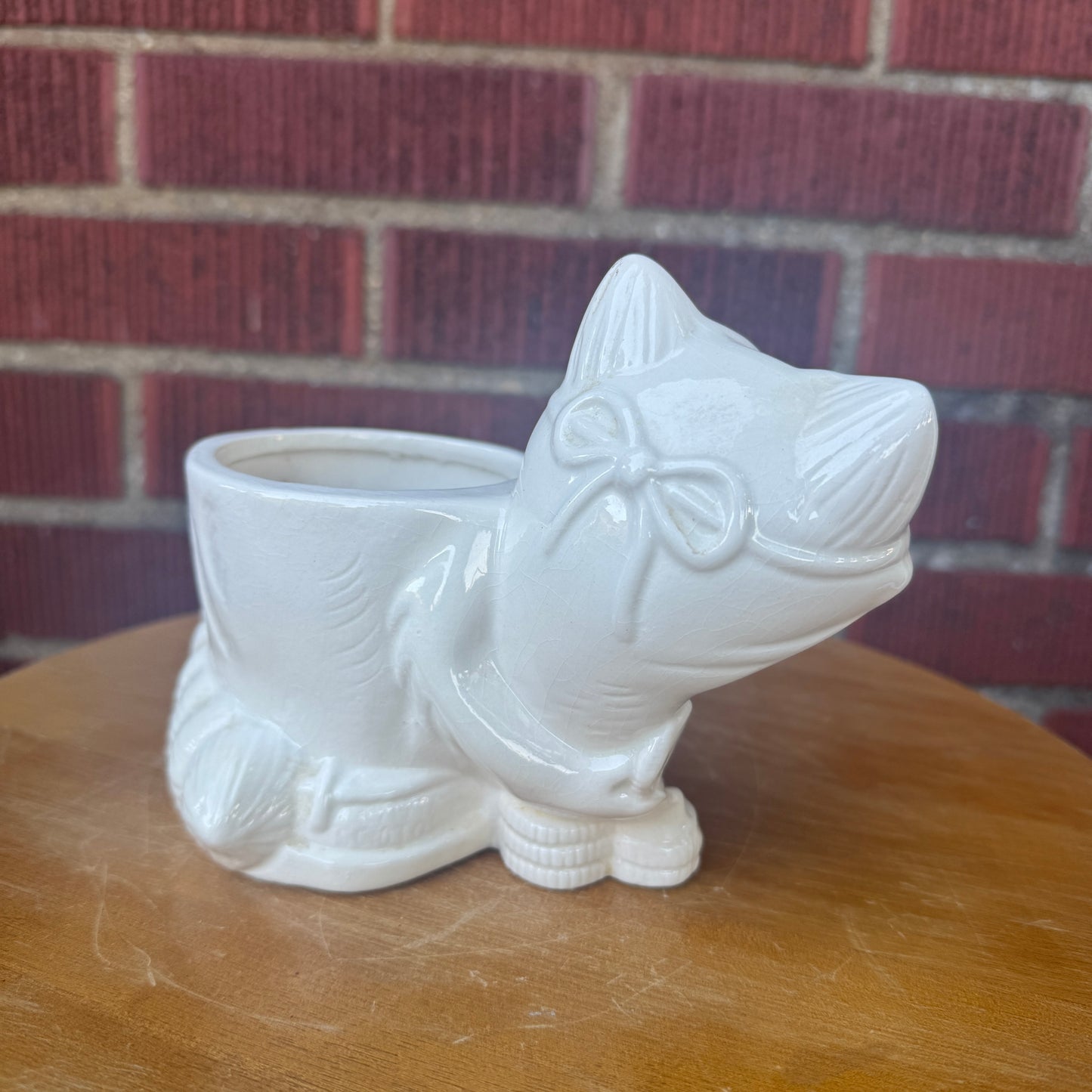 Vintage Raccoon Bandit Planter