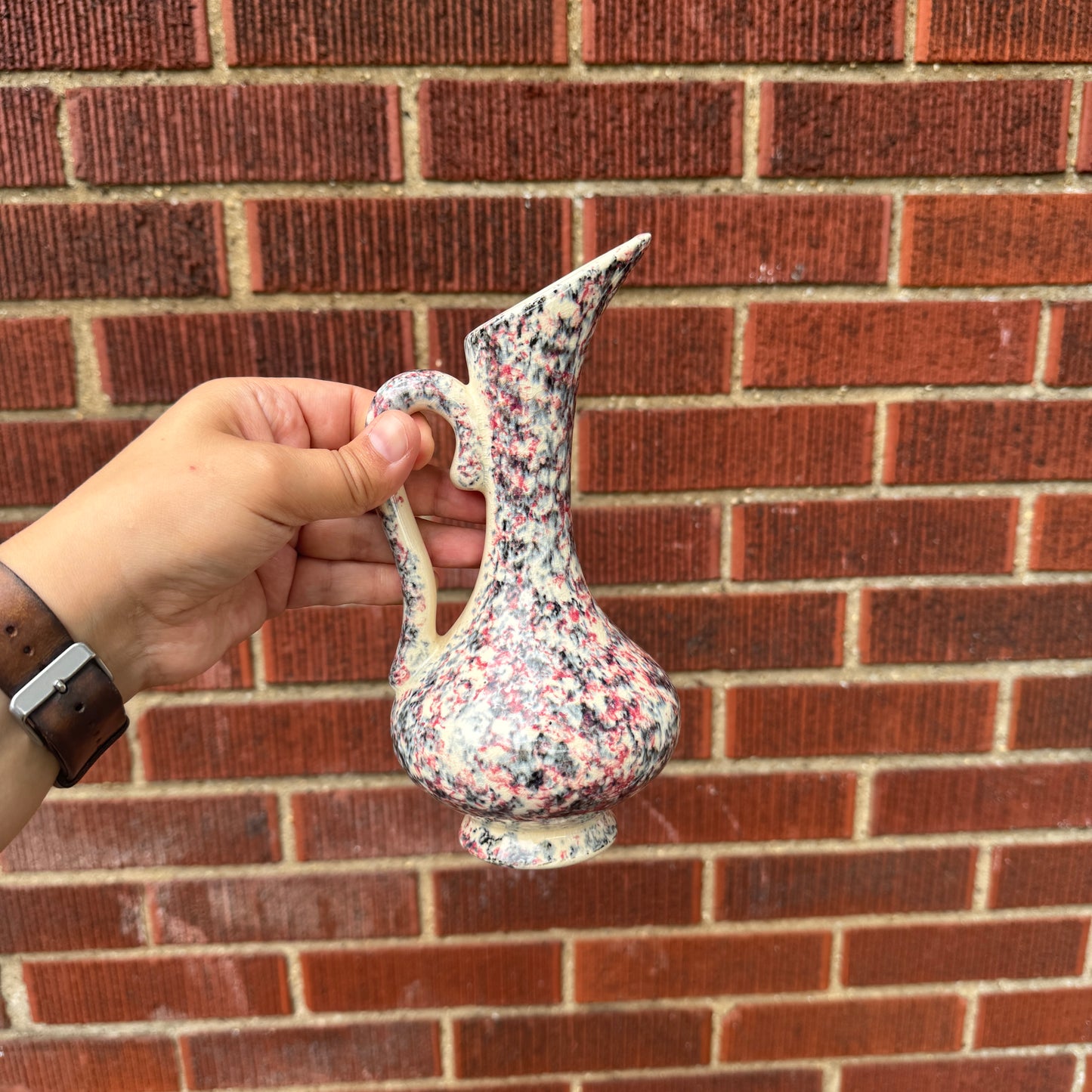 Drip Glaze Pitcher