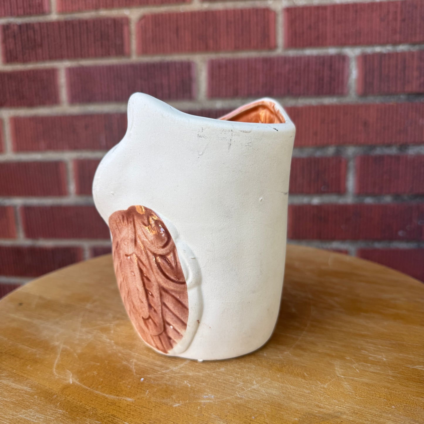 Handmade Owl Vase
