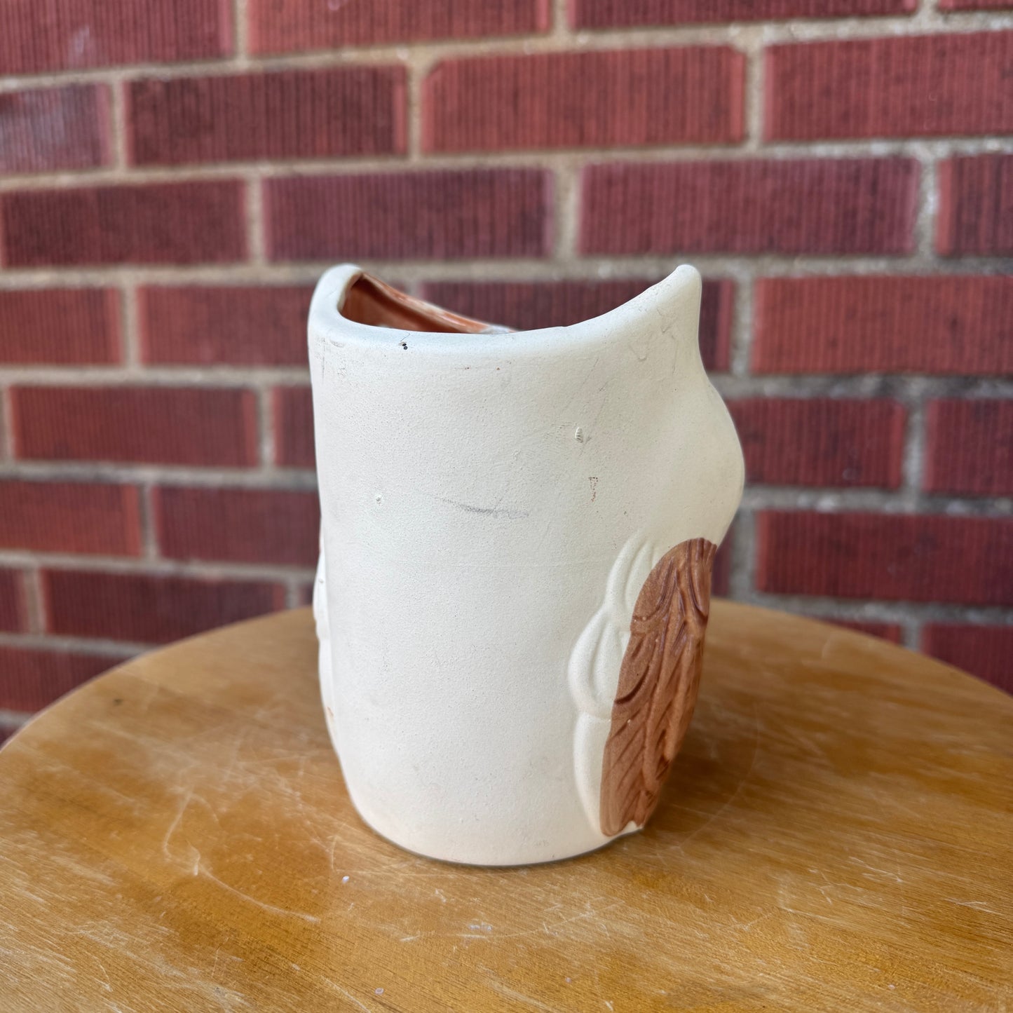 Handmade Owl Vase