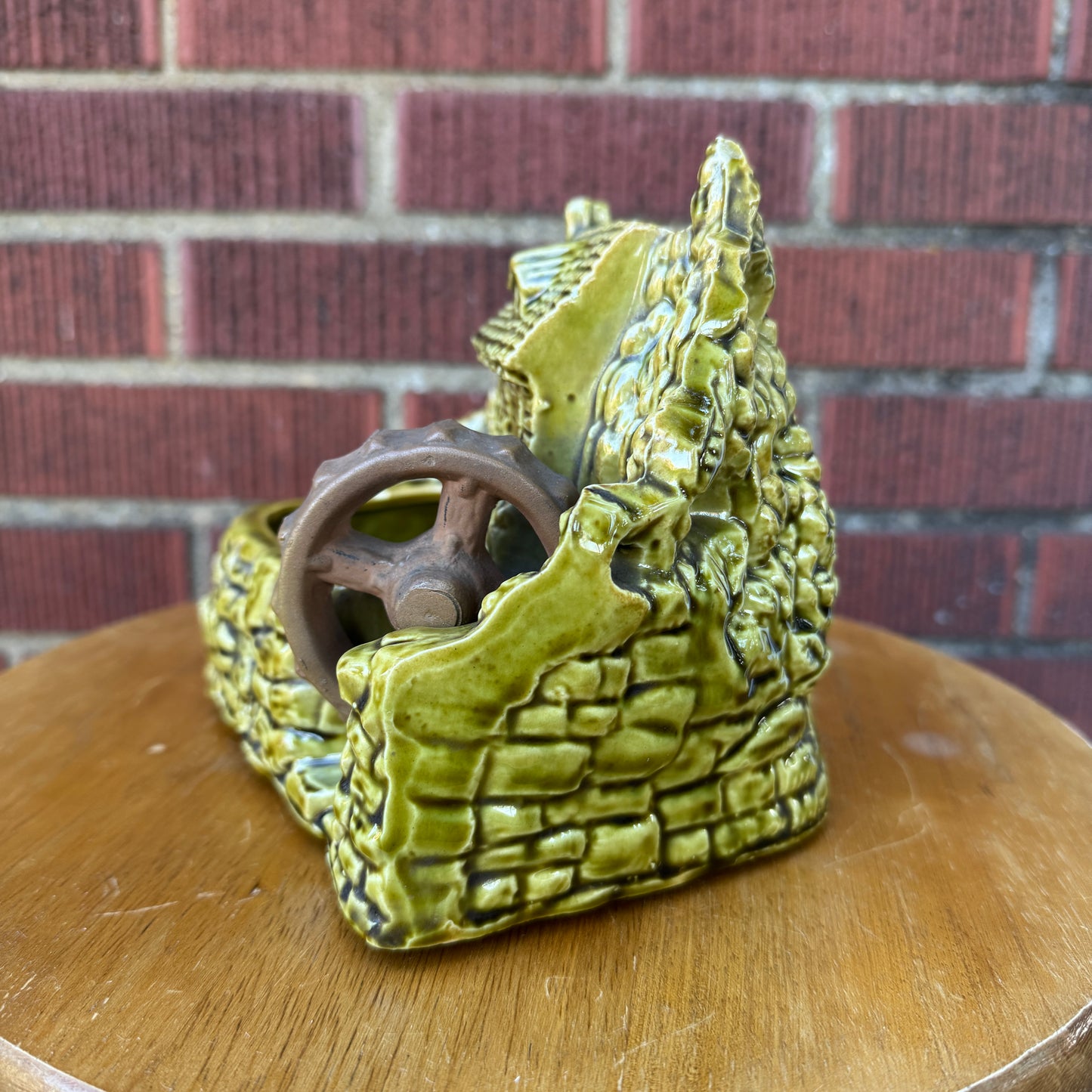 Vintage Shawnee Pottery Grist Mill Planter