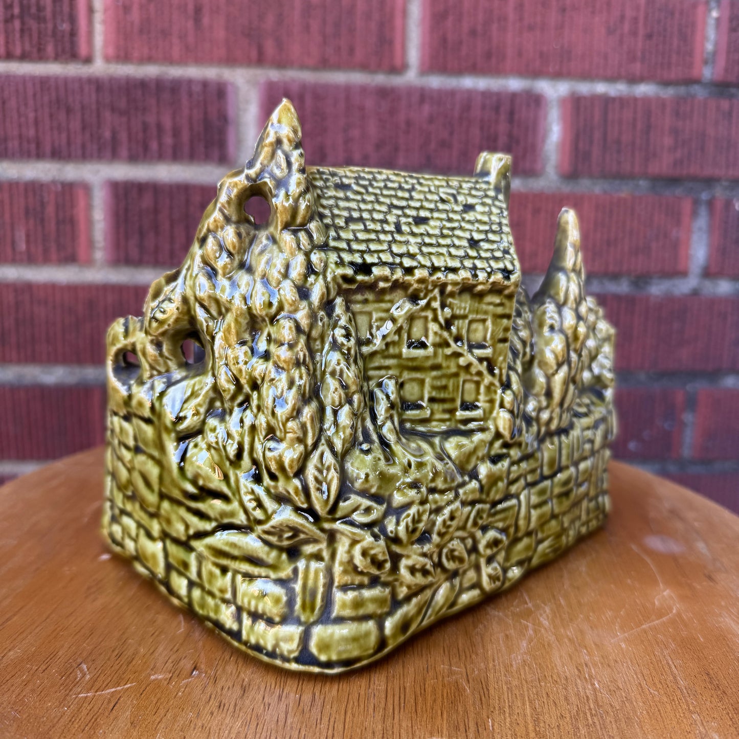 Vintage Shawnee Pottery Grist Mill Planter