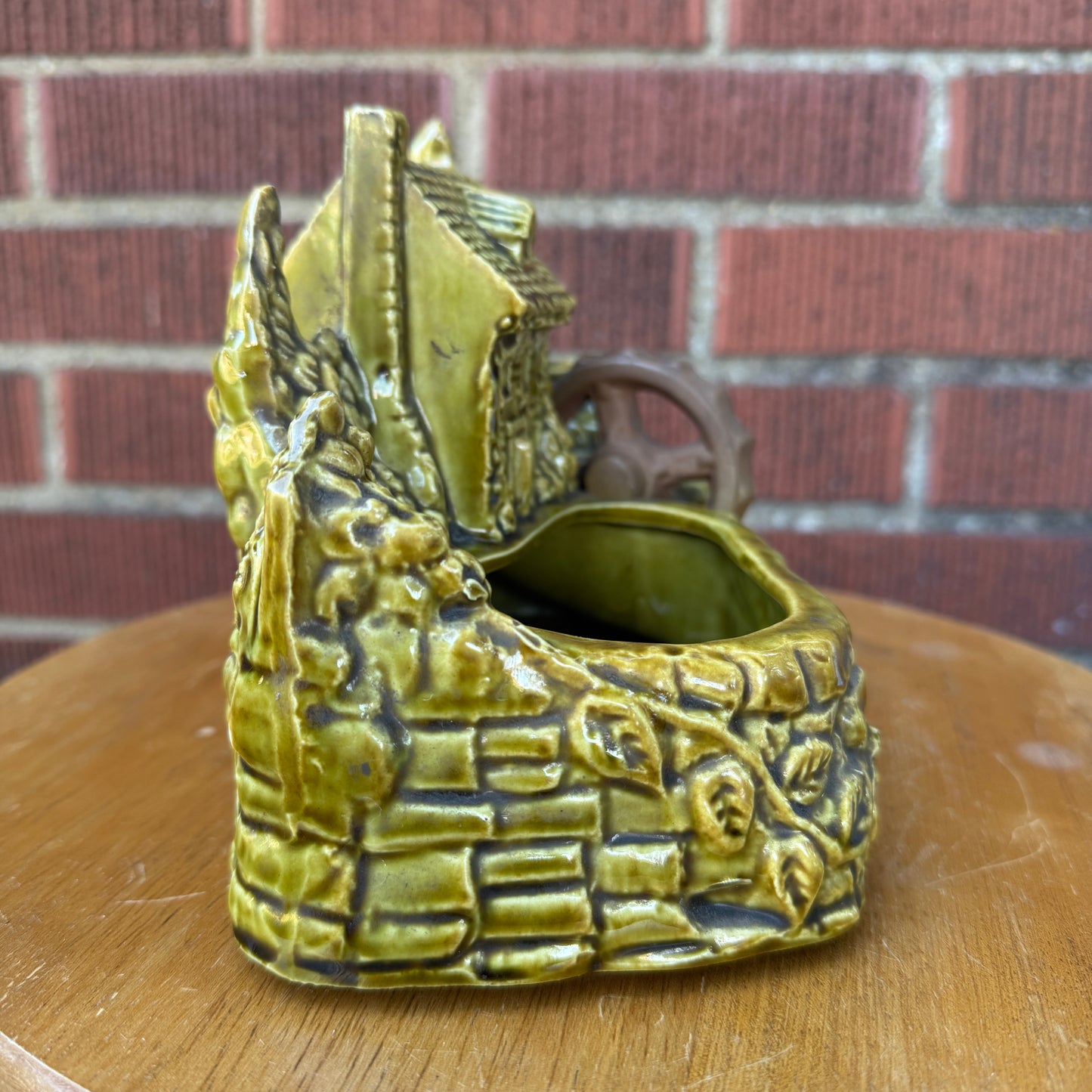 Vintage Shawnee Pottery Grist Mill Planter