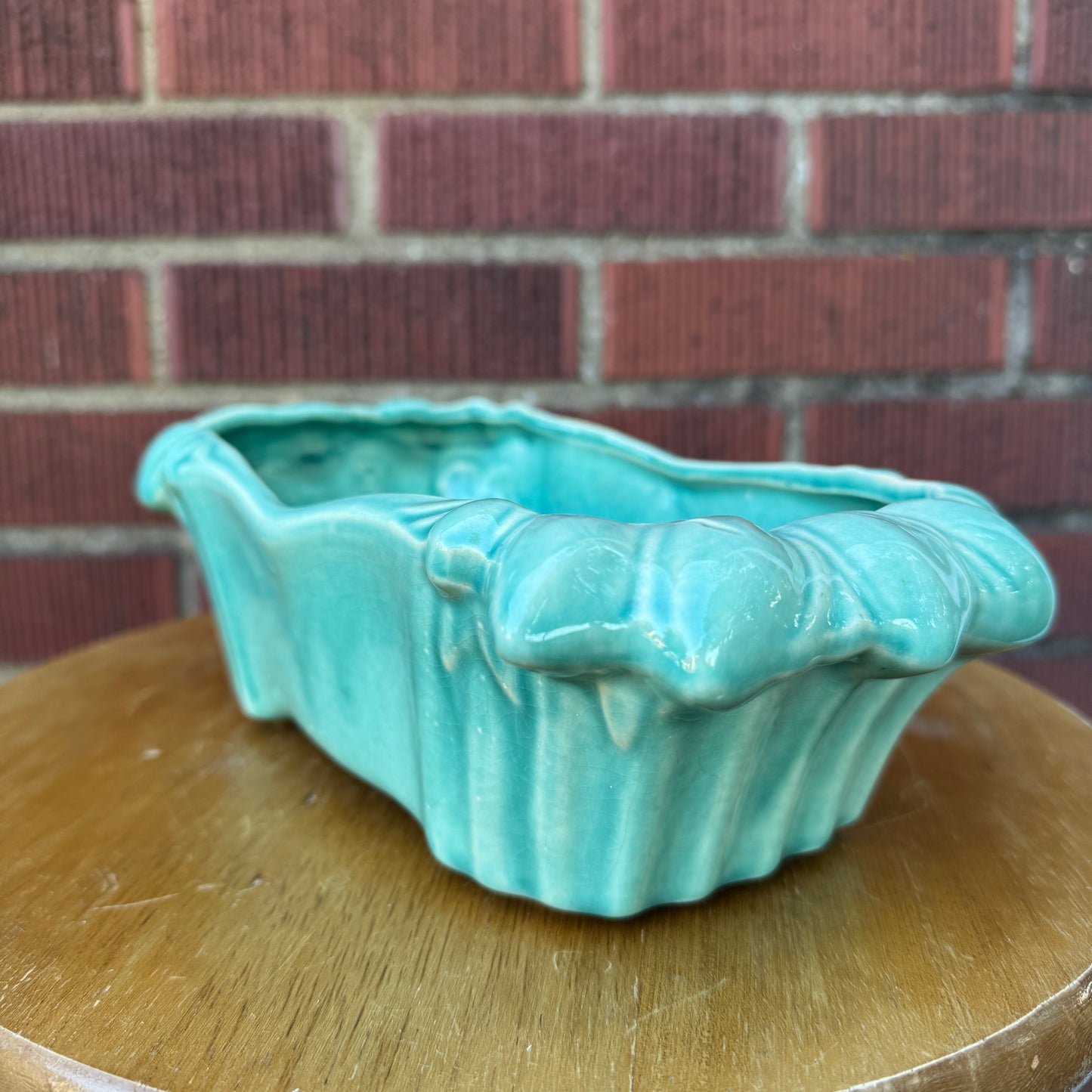 Vintage Turquoise McCoy Planter