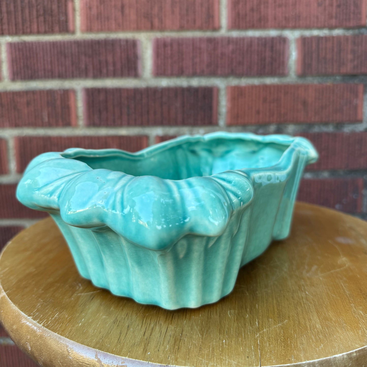 Vintage Turquoise McCoy Planter