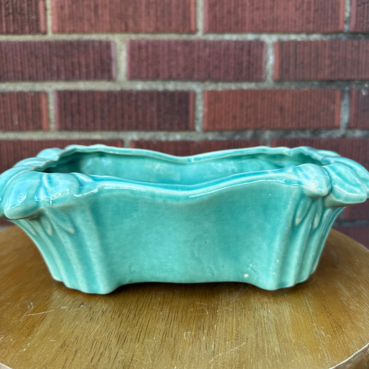 Vintage Turquoise McCoy Planter