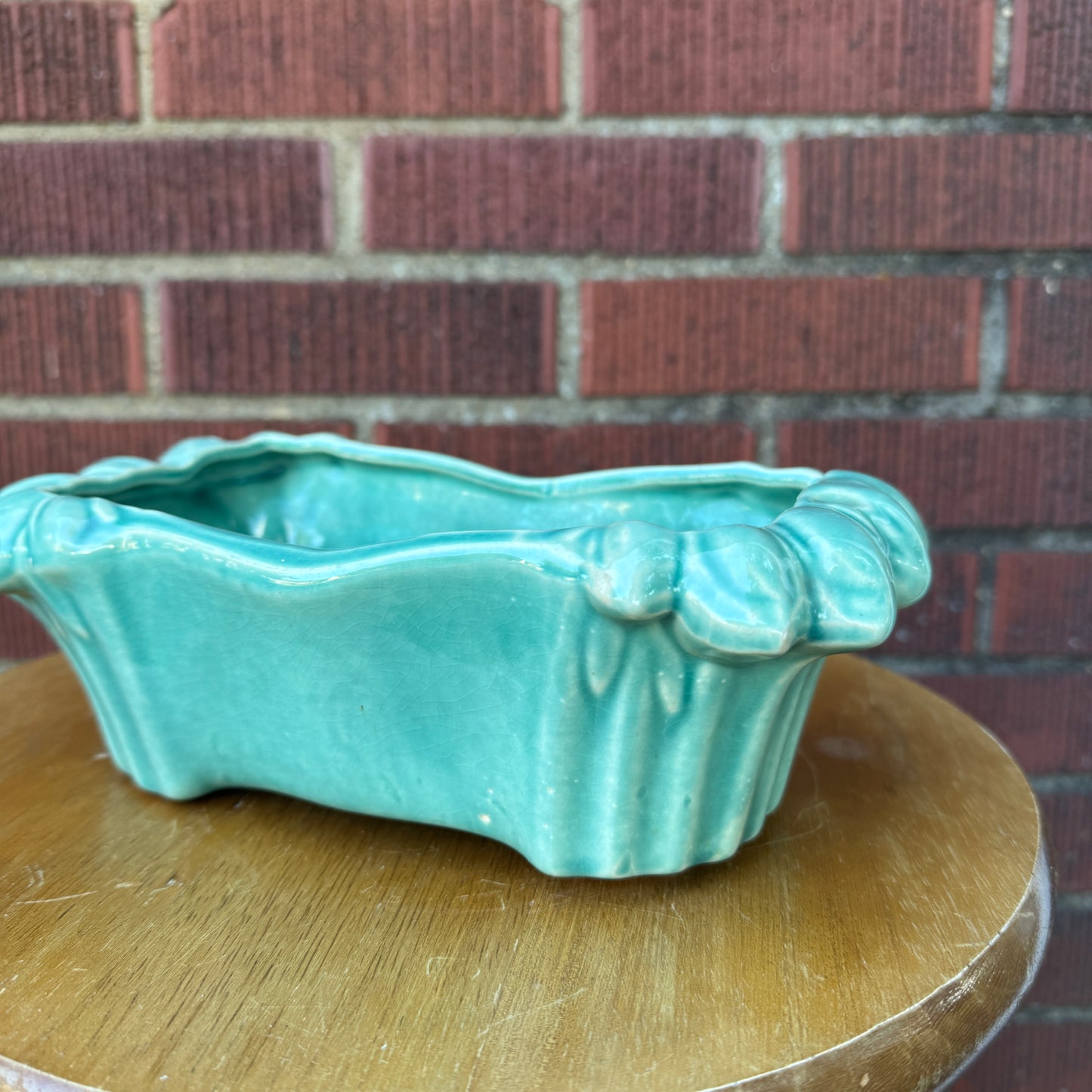 Vintage Turquoise McCoy Planter