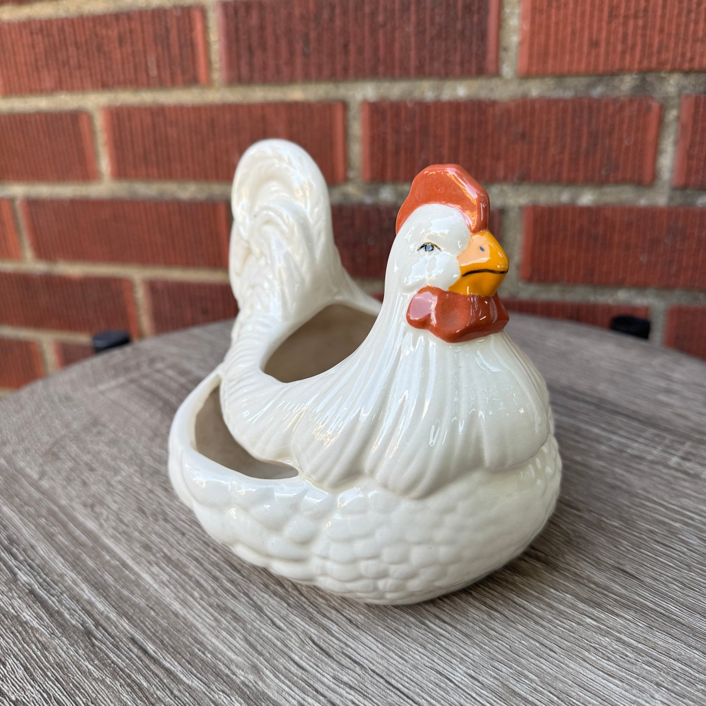Vintage Arnels Ceramic Chicken/Hen Planter