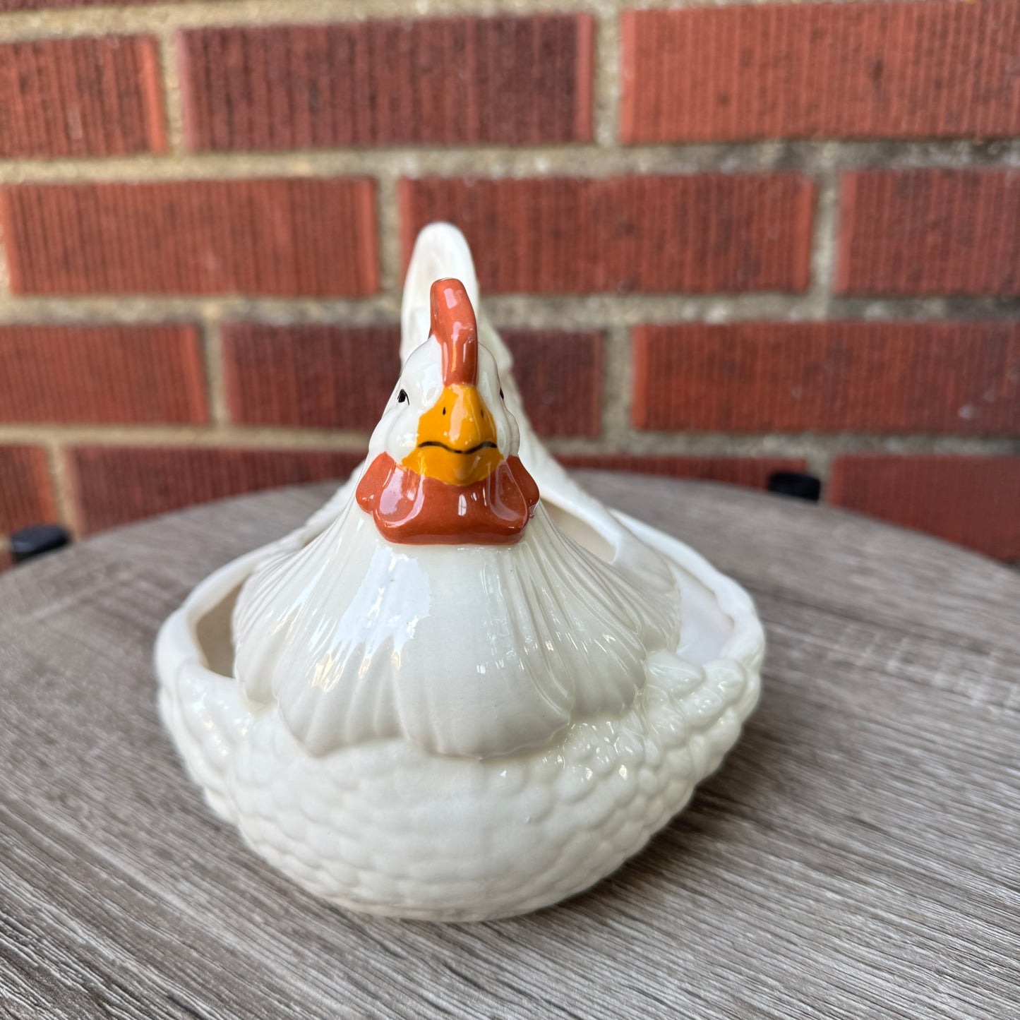 Vintage Arnels Ceramic Chicken/Hen Planter