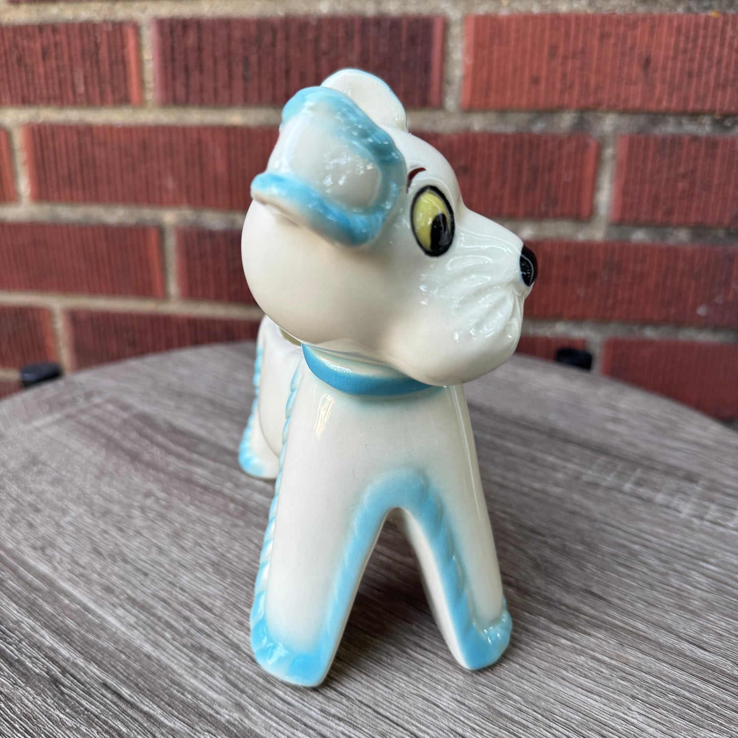Vintage Ceramic Dog Planter