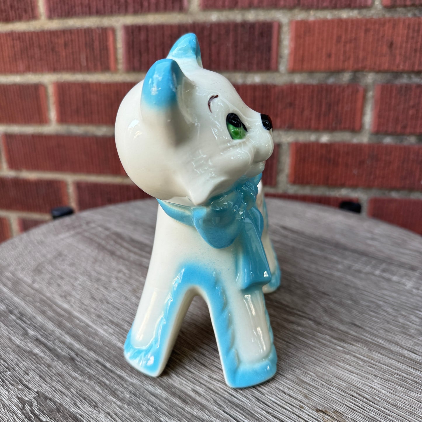 Vintage Ceramic Cat Planter