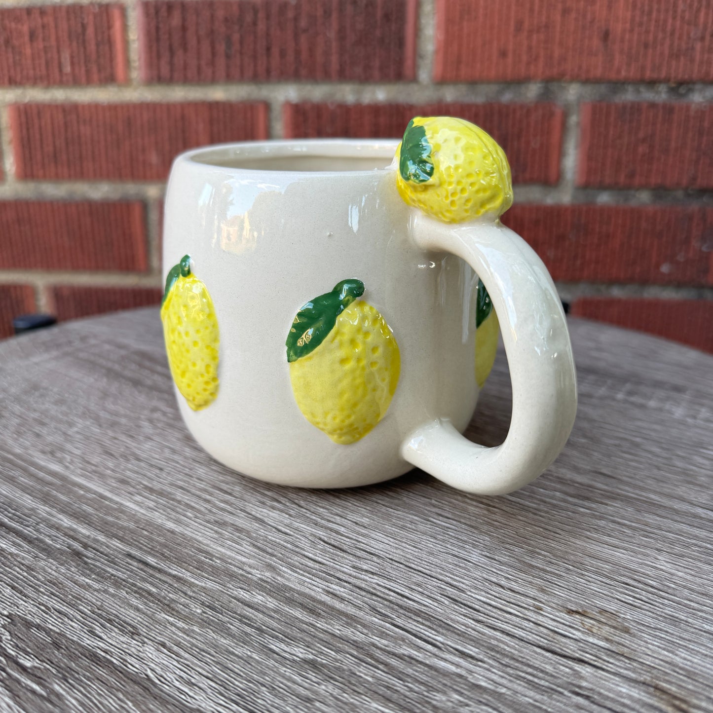 Market Finds Lemon Mug