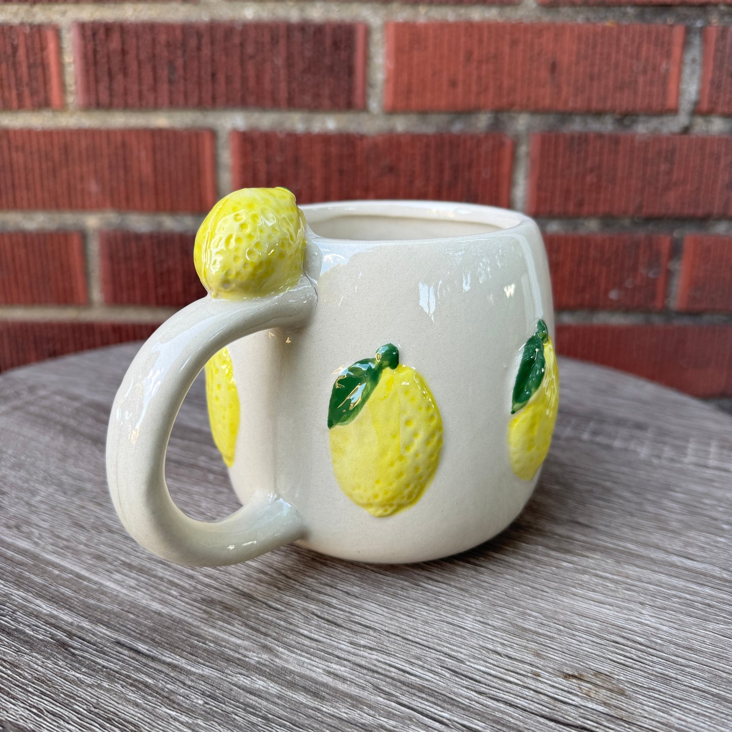 Market Finds Lemon Mug