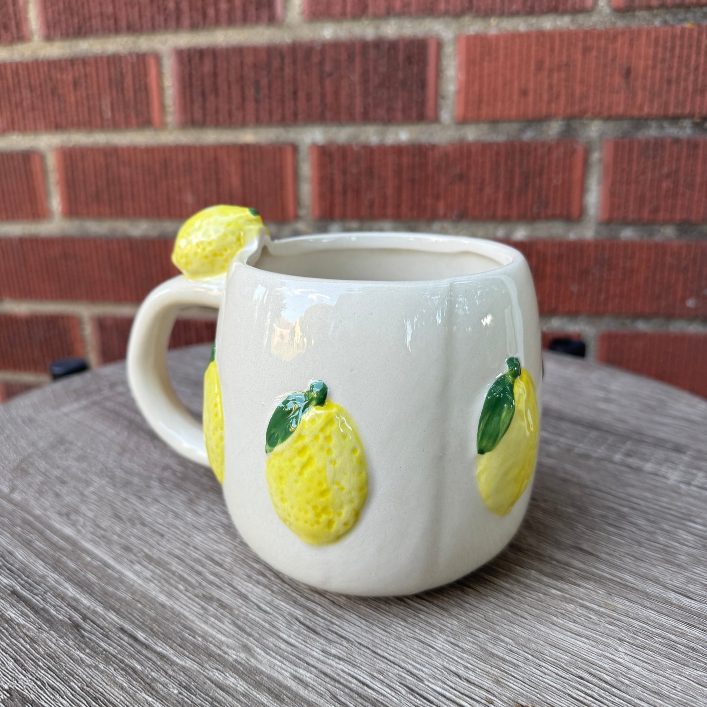 Market Finds Lemon Mug