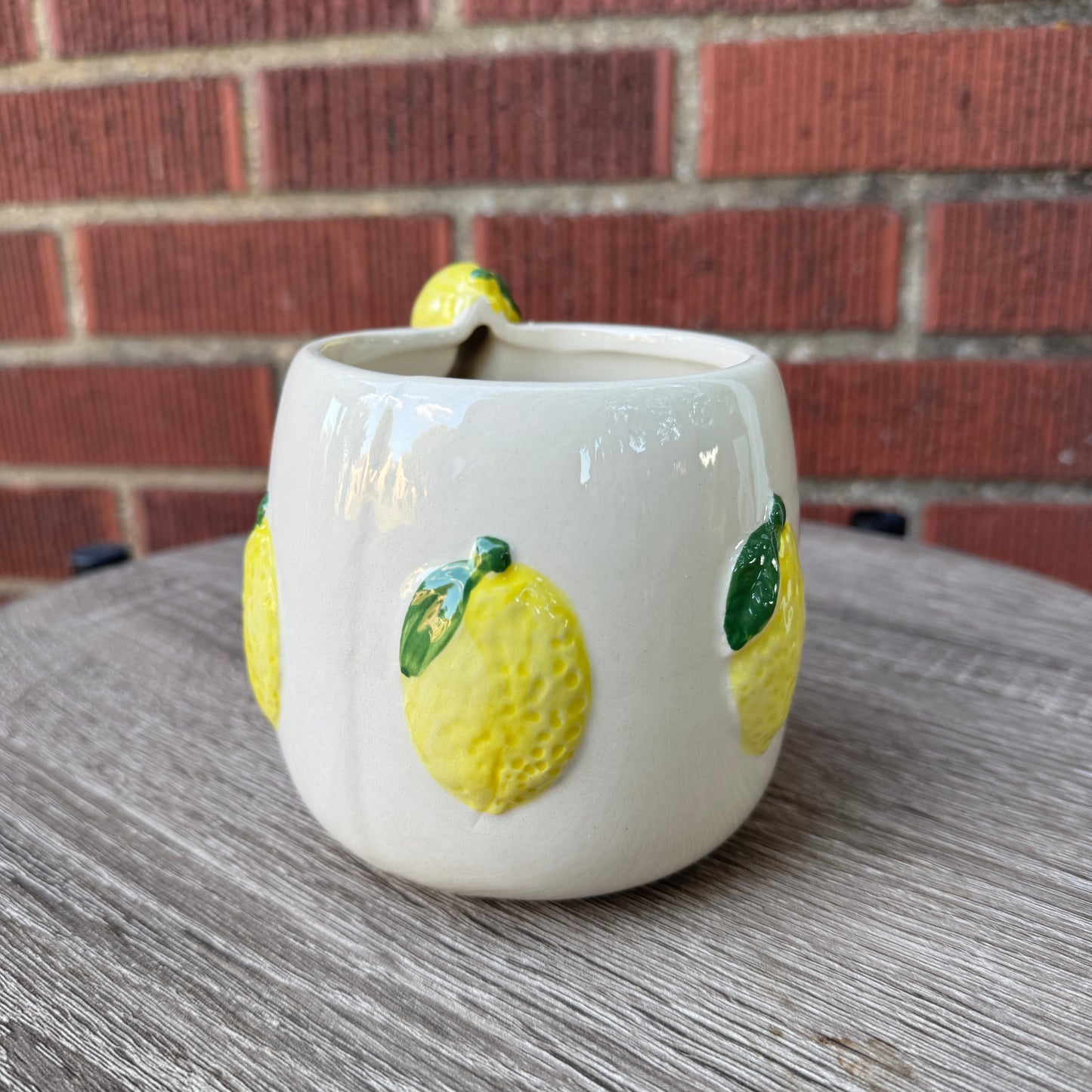 Market Finds Lemon Mug