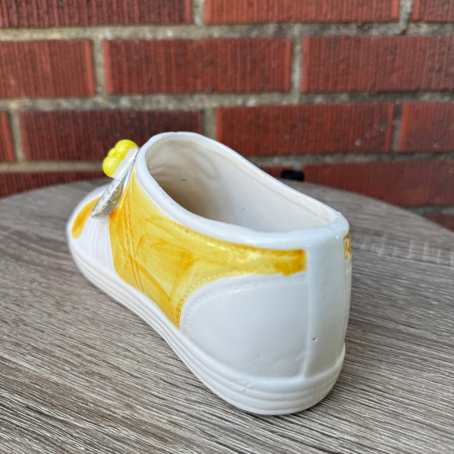 Vintage Tennis Shoe w/ Racket Planter