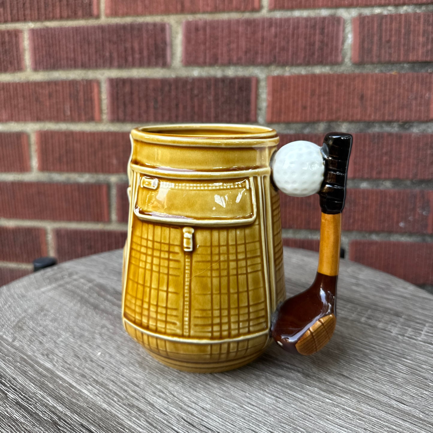 Vintage Golf Club Bag Mug