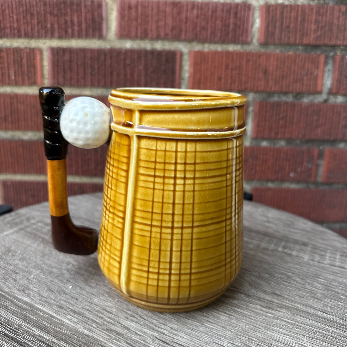 Vintage Golf Club Bag Mug