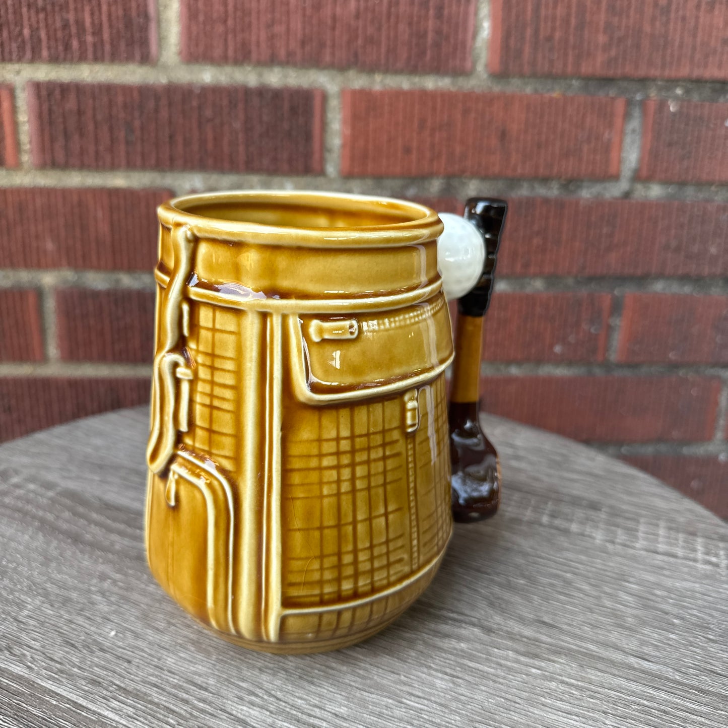 Vintage Golf Club Bag Mug