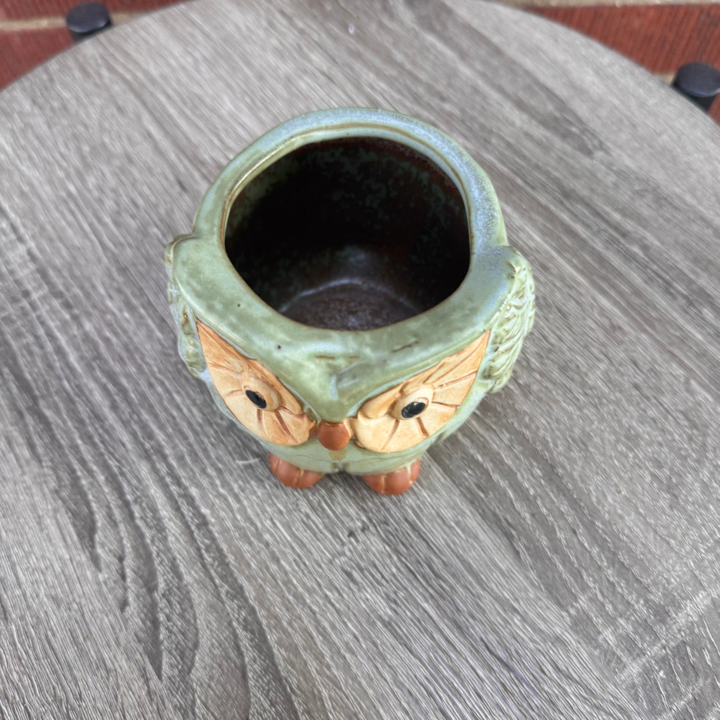 Ceramic Owl Planter (Small)