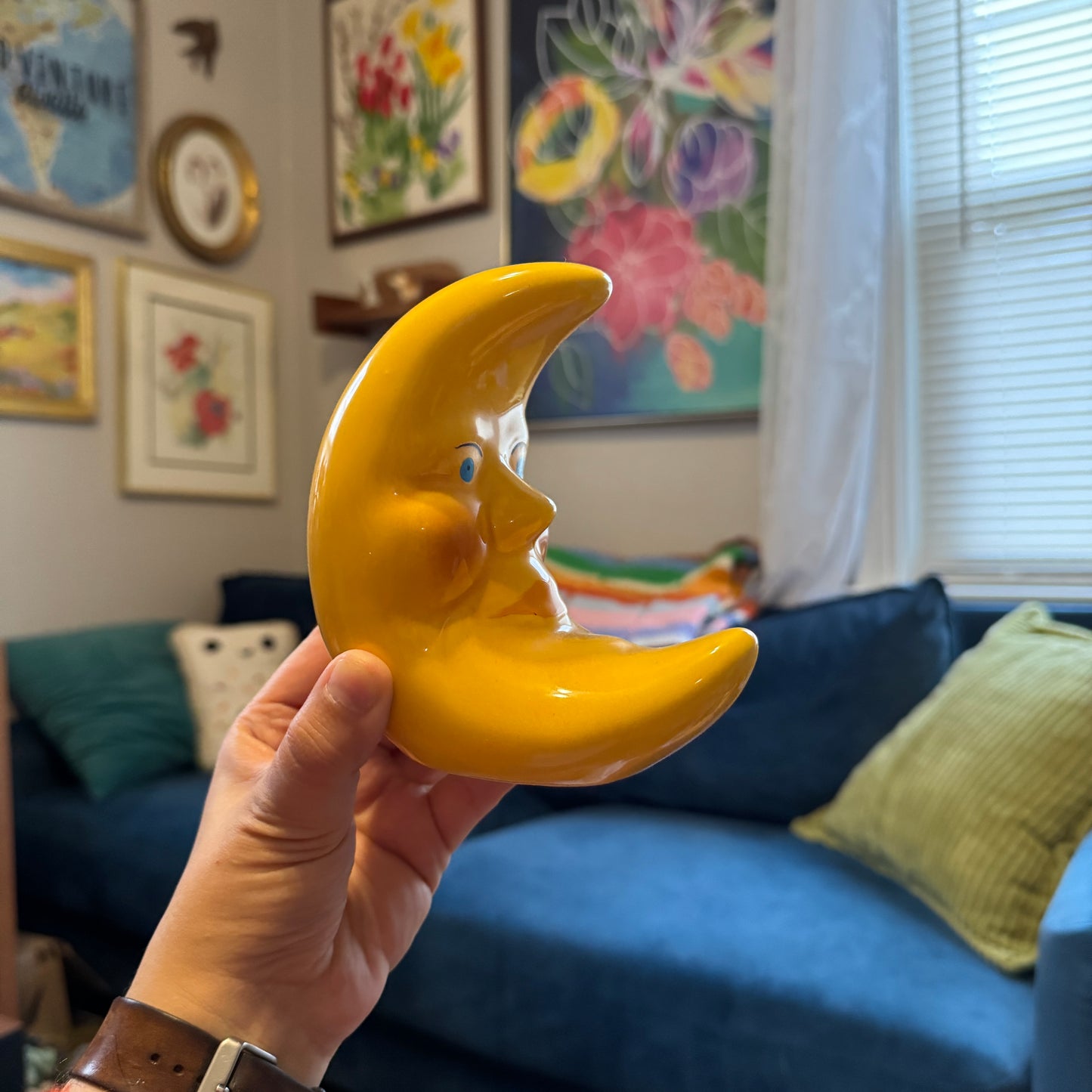 Ceramic Man in the Moon