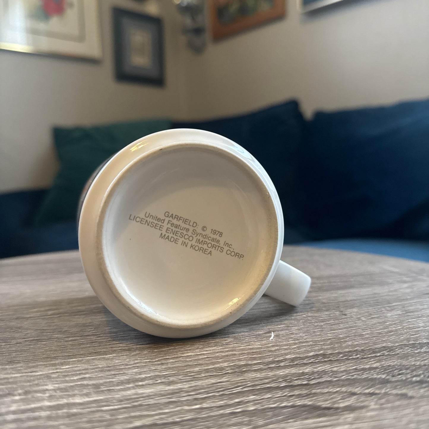 Garfield "In the Good Old Party Time" June Calendar Mug