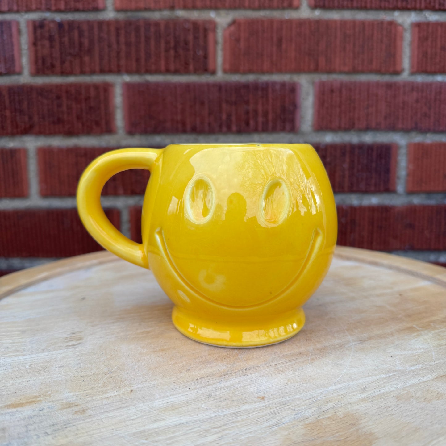 Vintage McCoy Smilie Face Mug