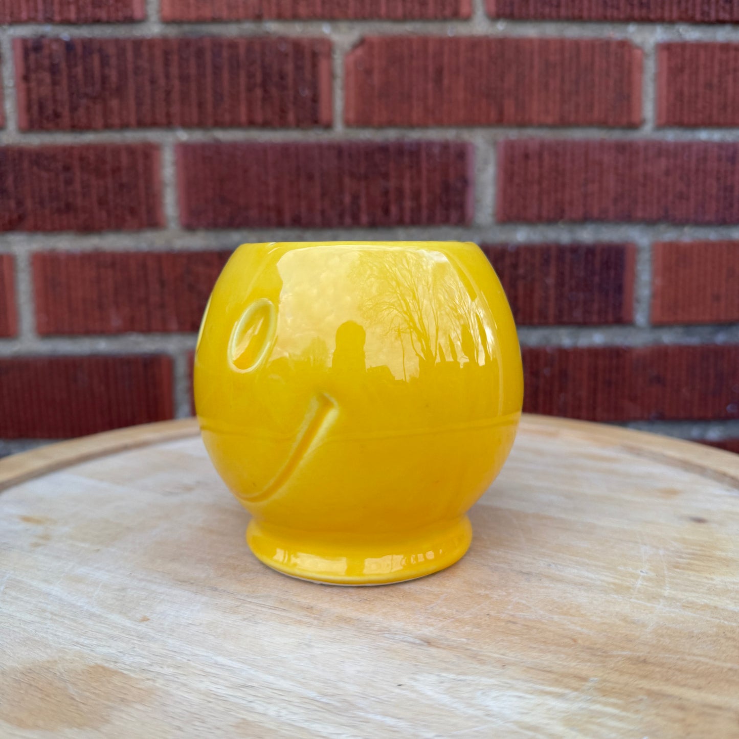 Vintage McCoy Smilie Face Mug