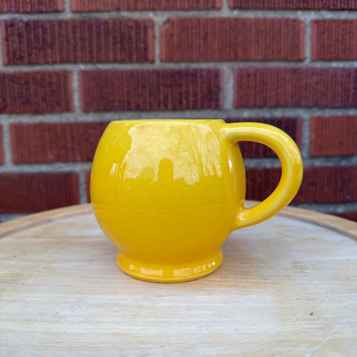 Vintage McCoy Smilie Face Mug