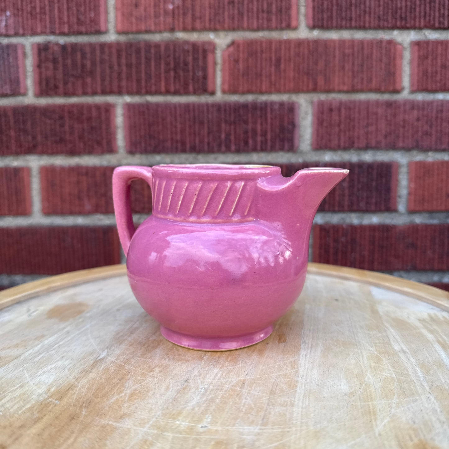 Vintage Salada Magenta Teapot