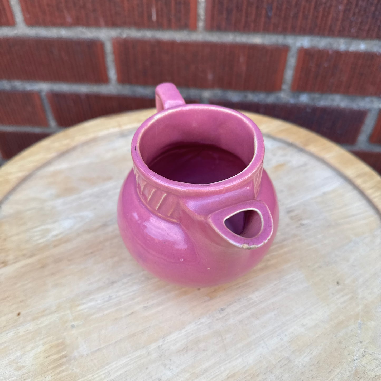 Vintage Salada Magenta Teapot
