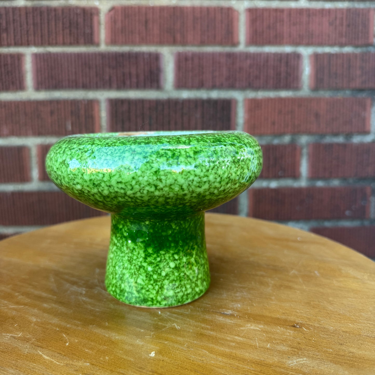Vintage Pottery Pedestal Planter