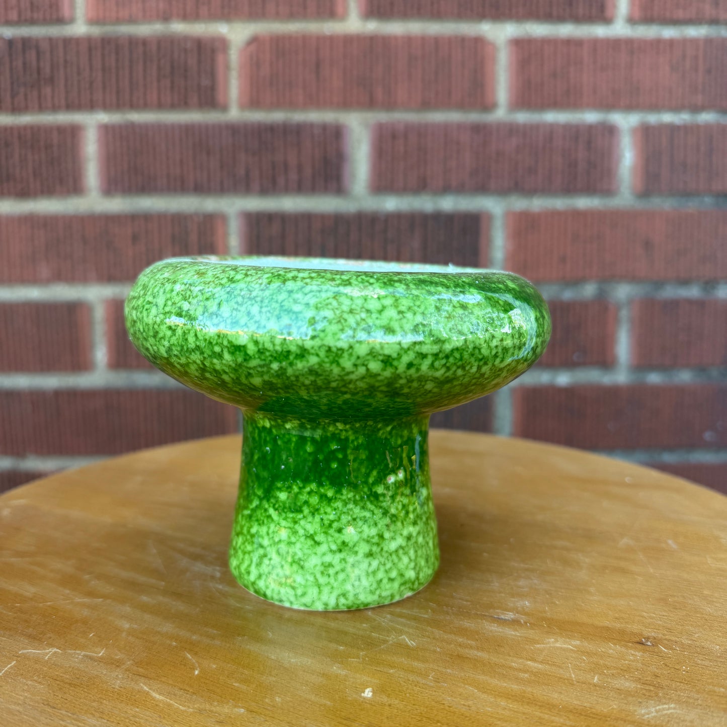 Vintage Pottery Pedestal Planter