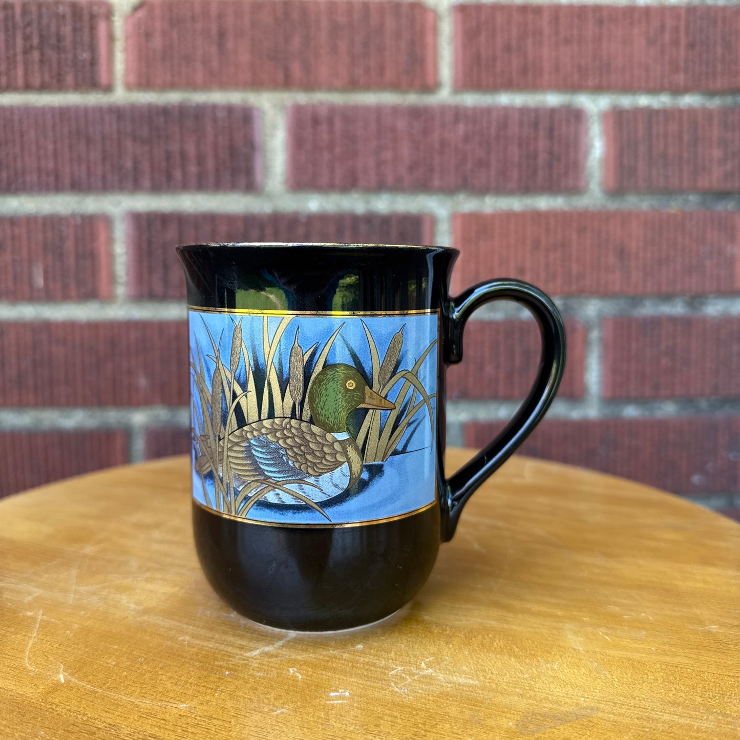 Vintage Otagiri Mallard Duck Mug