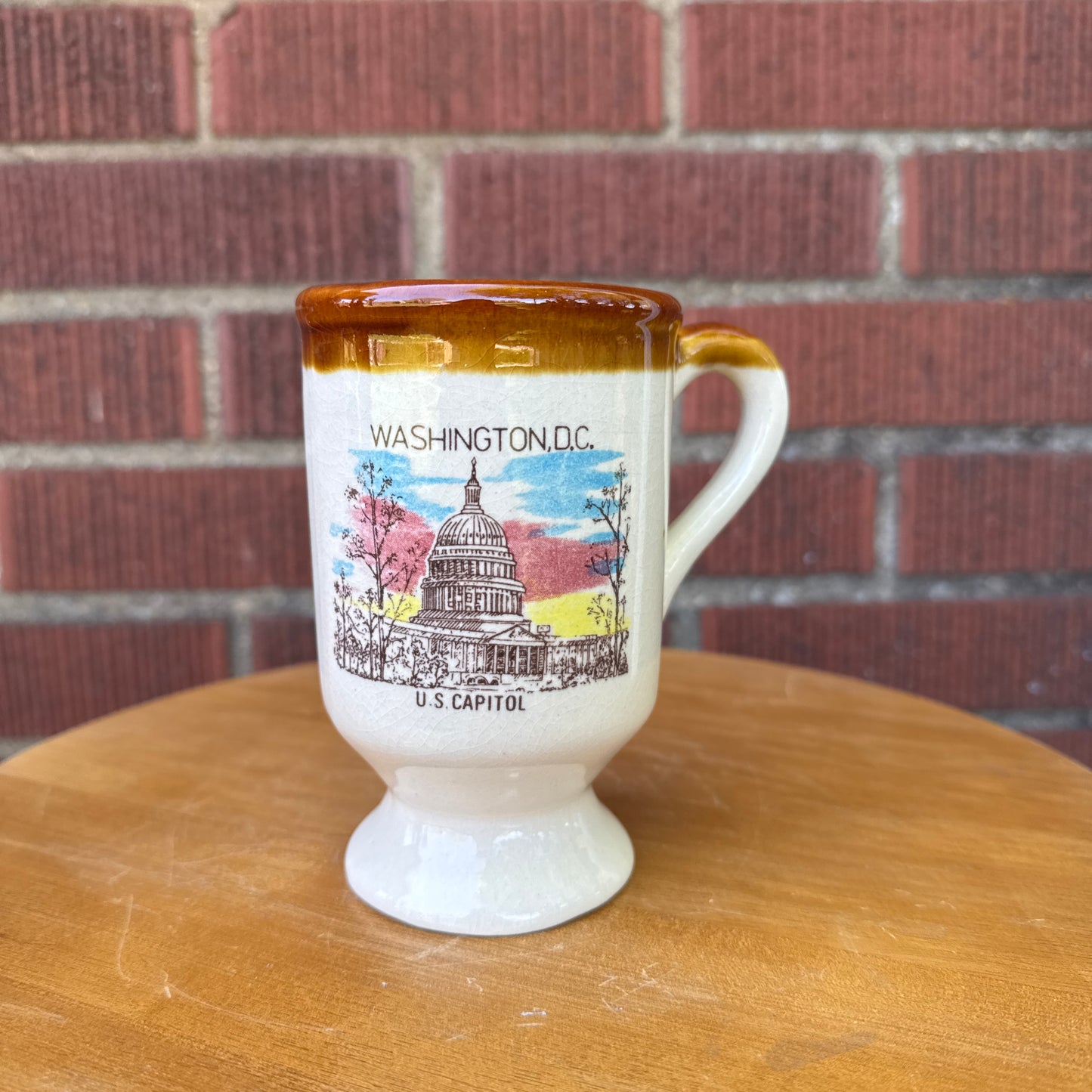 Vintage Washington DC Souvenir Mug