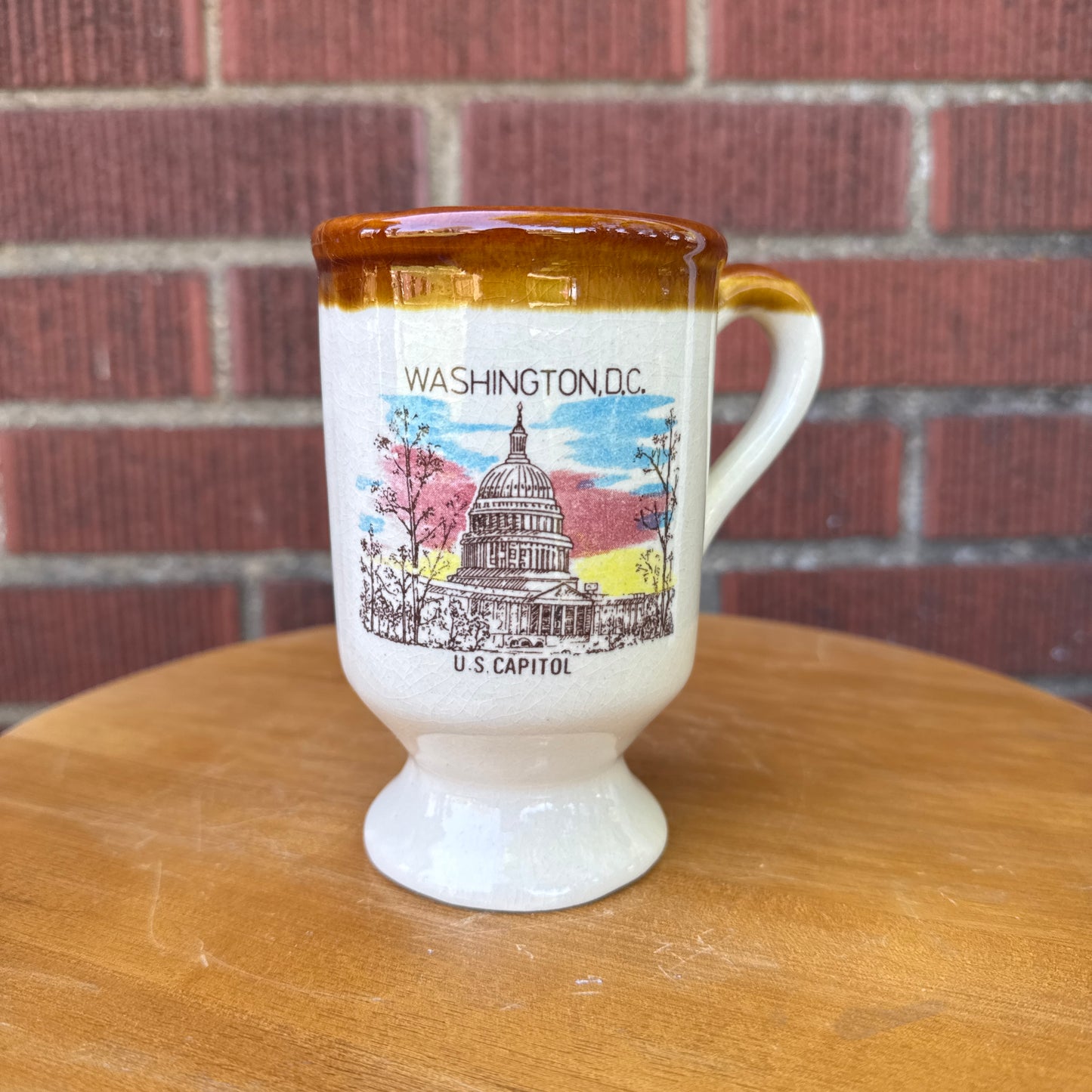 Vintage Washington DC Souvenir Mug
