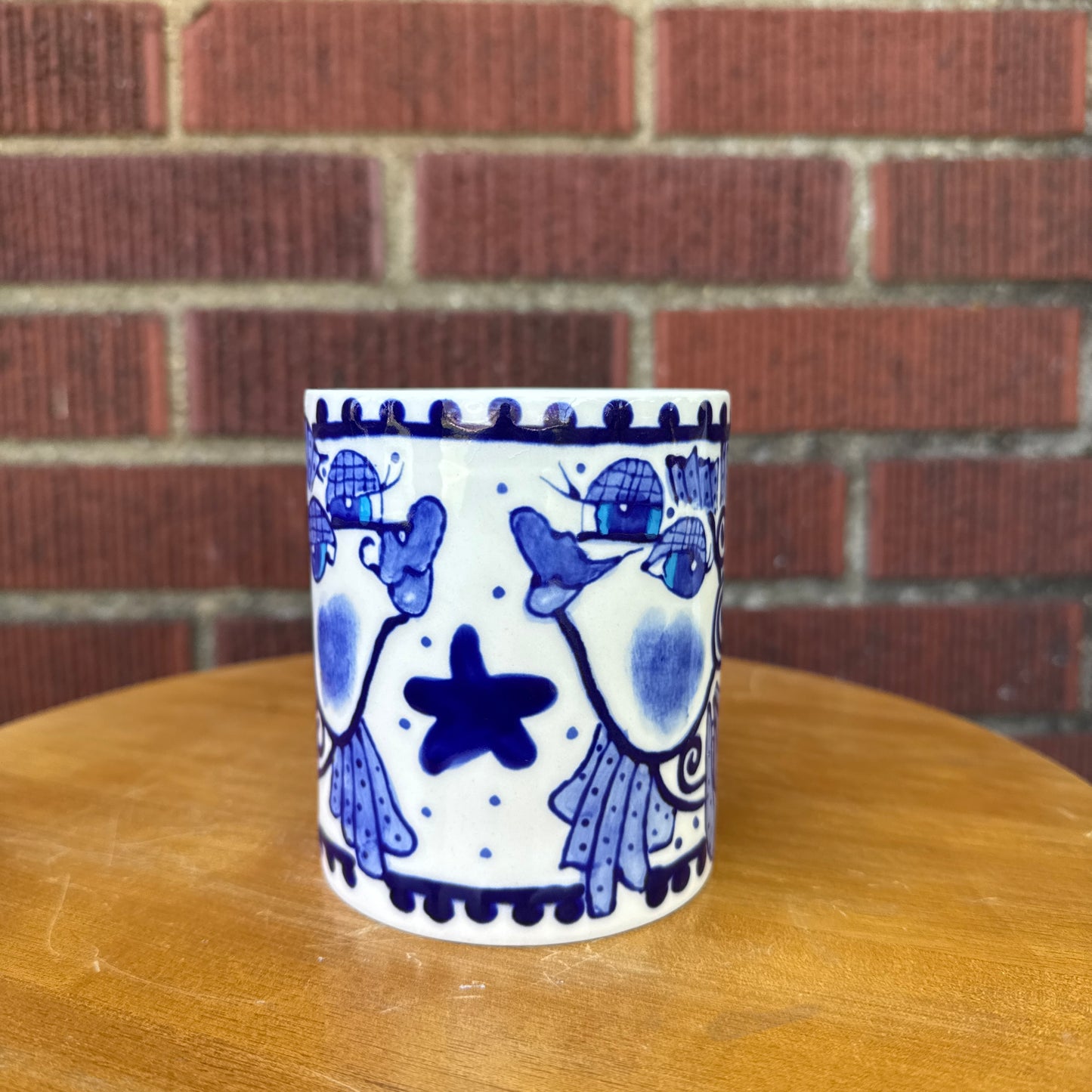 Diane Blue Sky Clayworks "Come Dream with Me" Fish Mug