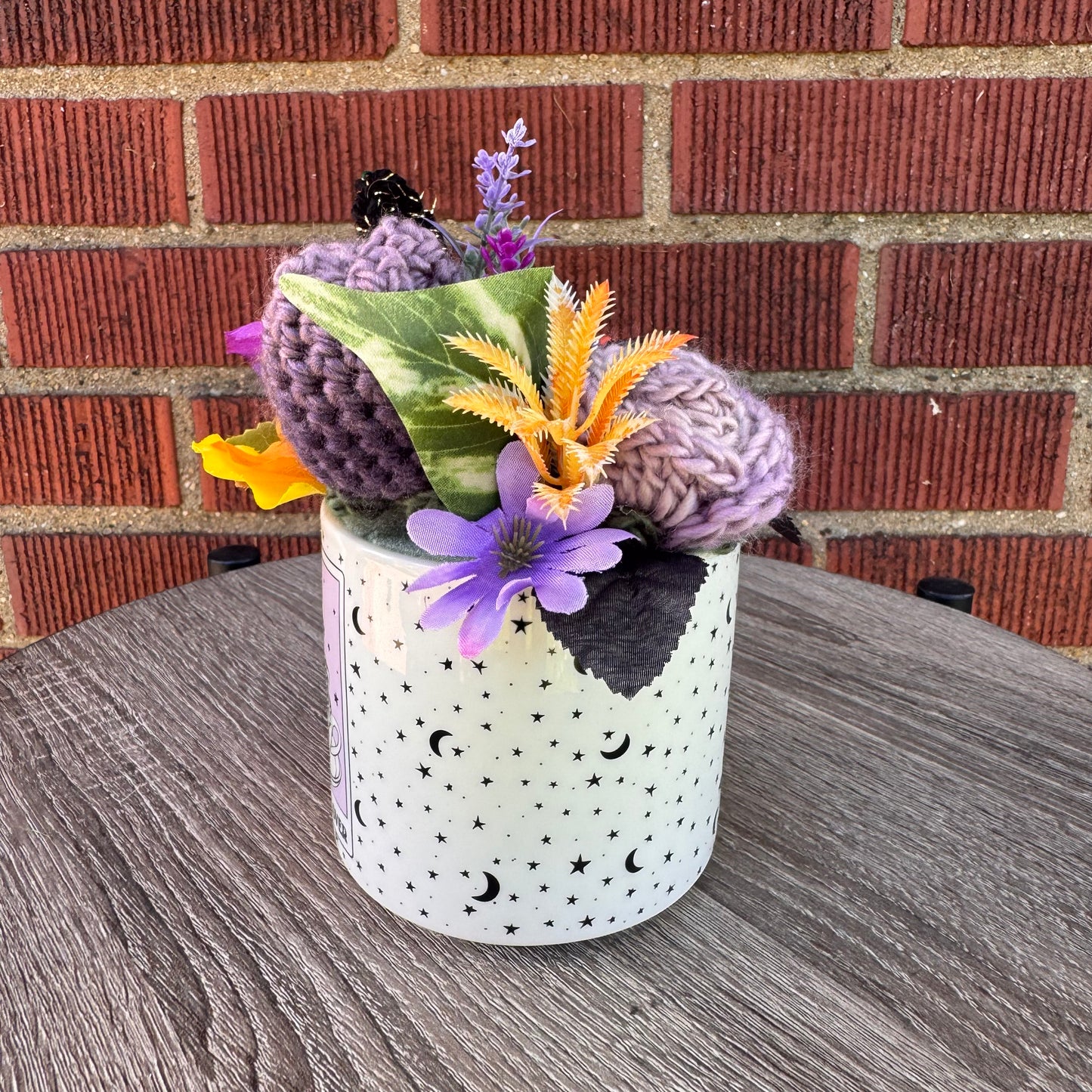 The Coffee Lover Skeleton Mug Bouquet