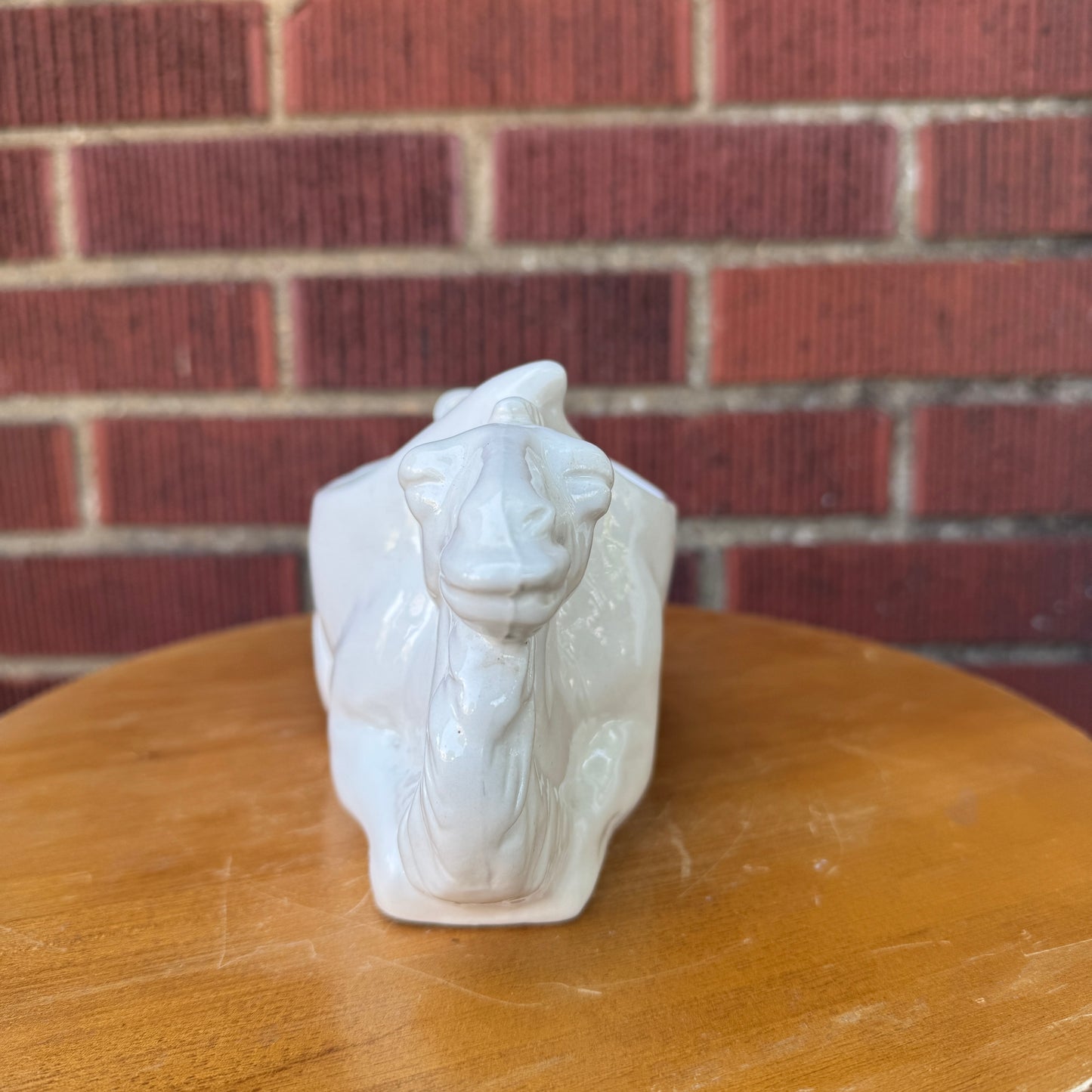 Vintage Camel Figurine Planter