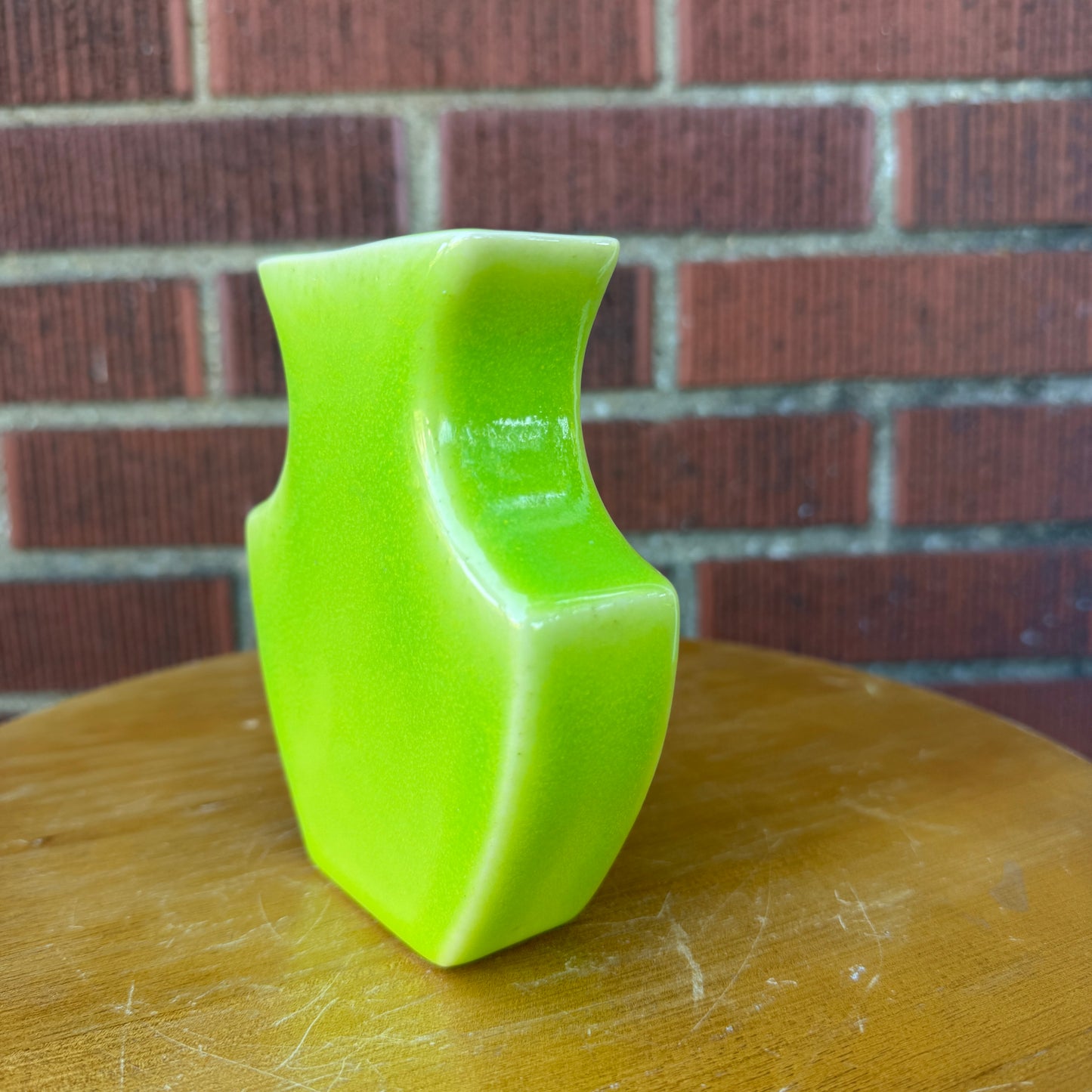 Bright Green Ceramic Vase