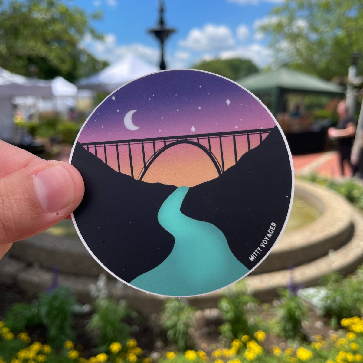 New River Gorge Sticker