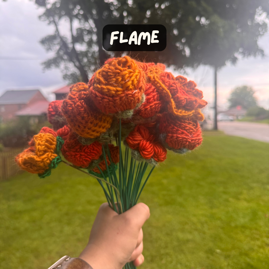 Forever Flower Trio (Flame)