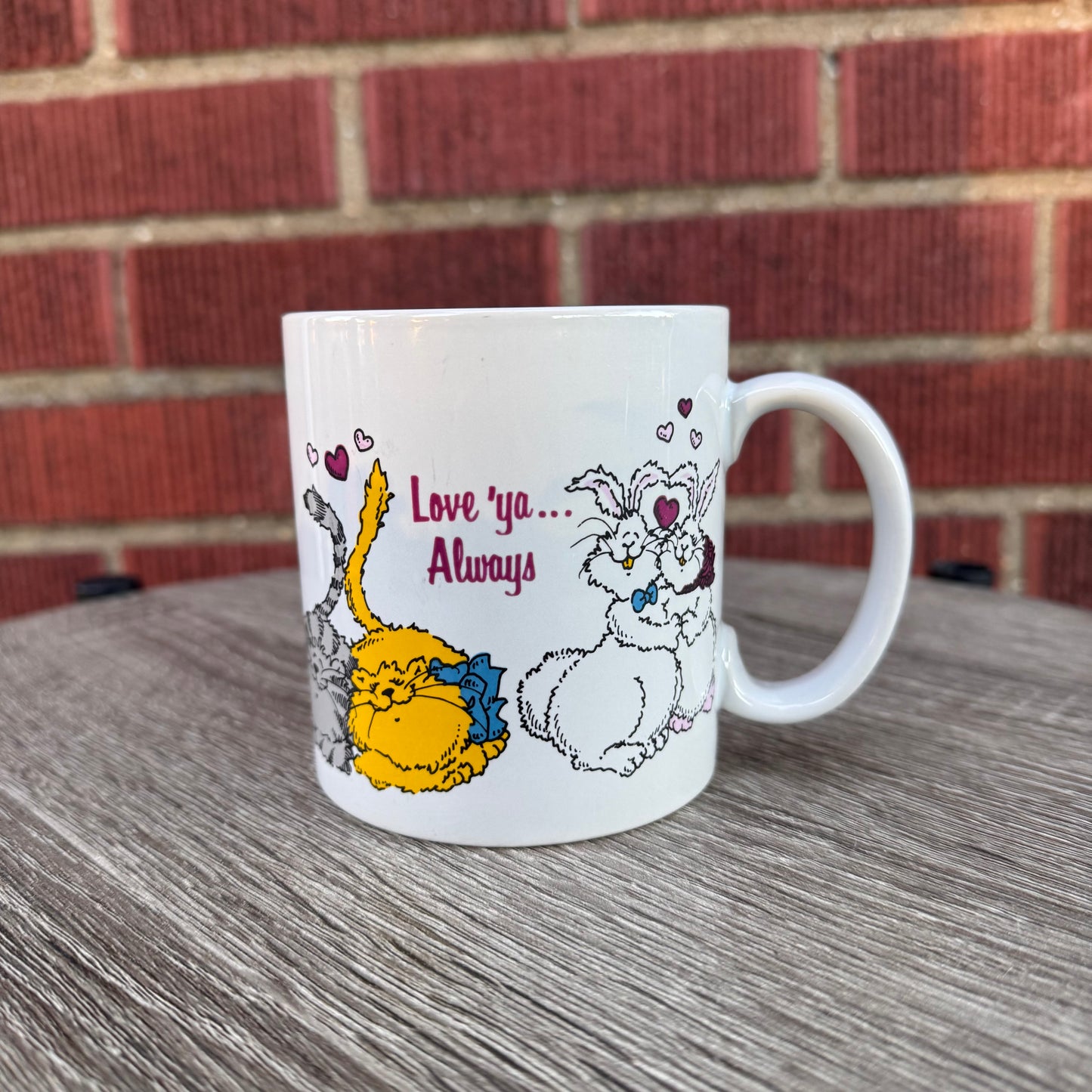 Russ Vintage 1980s "Love Ya Always" Mug