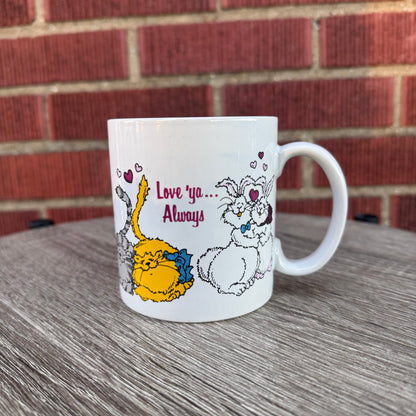 Russ Vintage 1980s "Love Ya Always" Mug