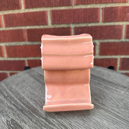 Vintage Pink Rocking Horse Planter